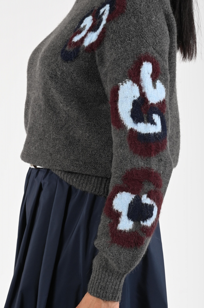 Caroline Biss 4256 Trui turtle neck Grijs