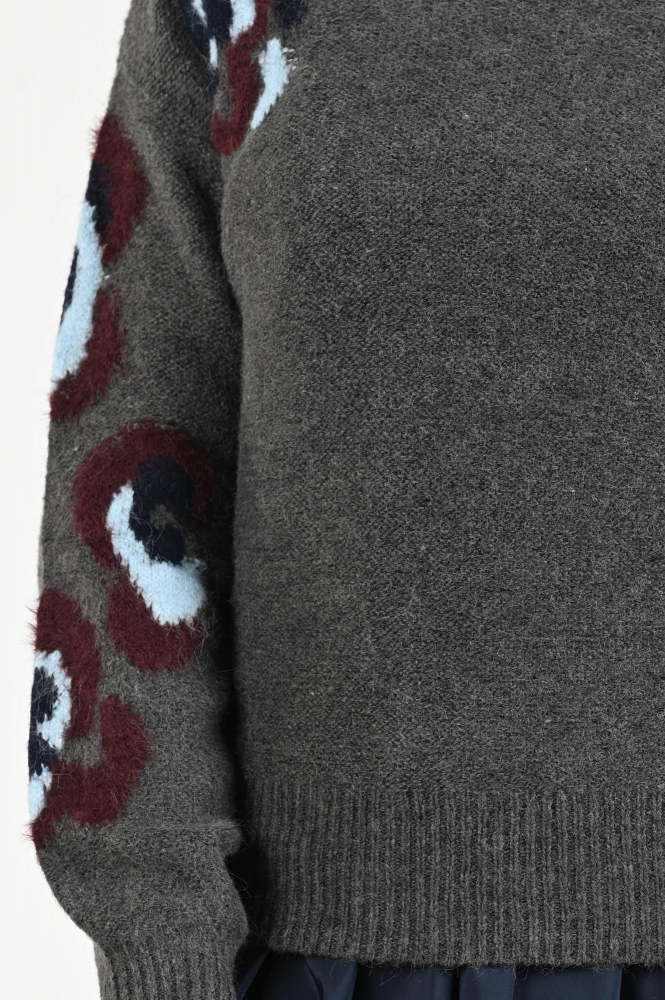 Caroline Biss 4256 Trui turtle neck Grijs