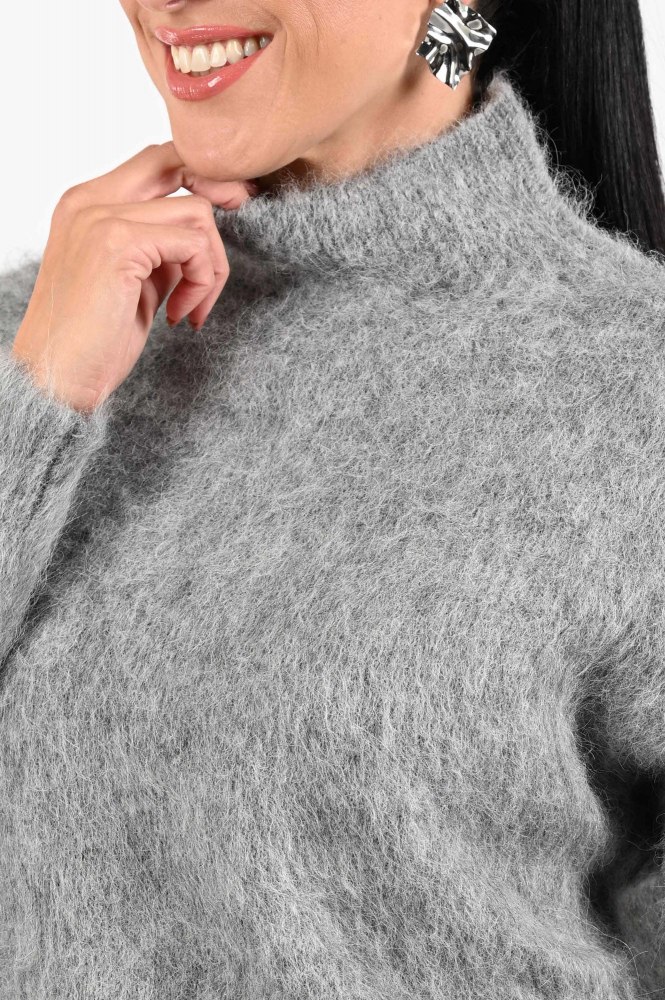 Moscow Ashley 38-09 Trui turtle neck Grijs