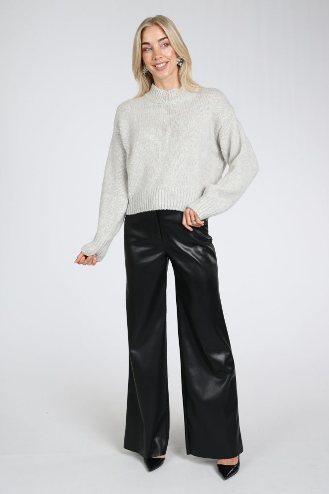 Marc Cain BC 41.19 M07 Trui turtle neck Beige
