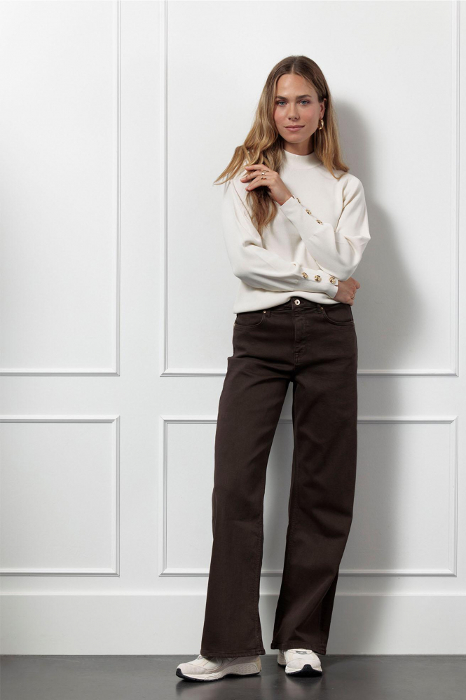 Studio Anneloes 13301 Trui turtle neck Wit