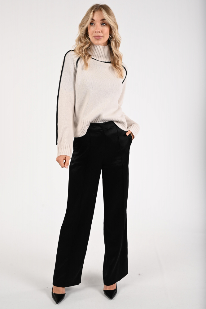 Catnoir 7045 Trui turtle neck Beige