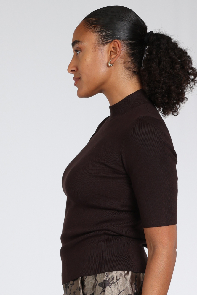 Emotions 226003 Trui turtle neck Bruin
