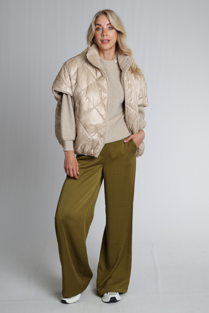 Nukus NKF03026 Trui turtle neck Beige