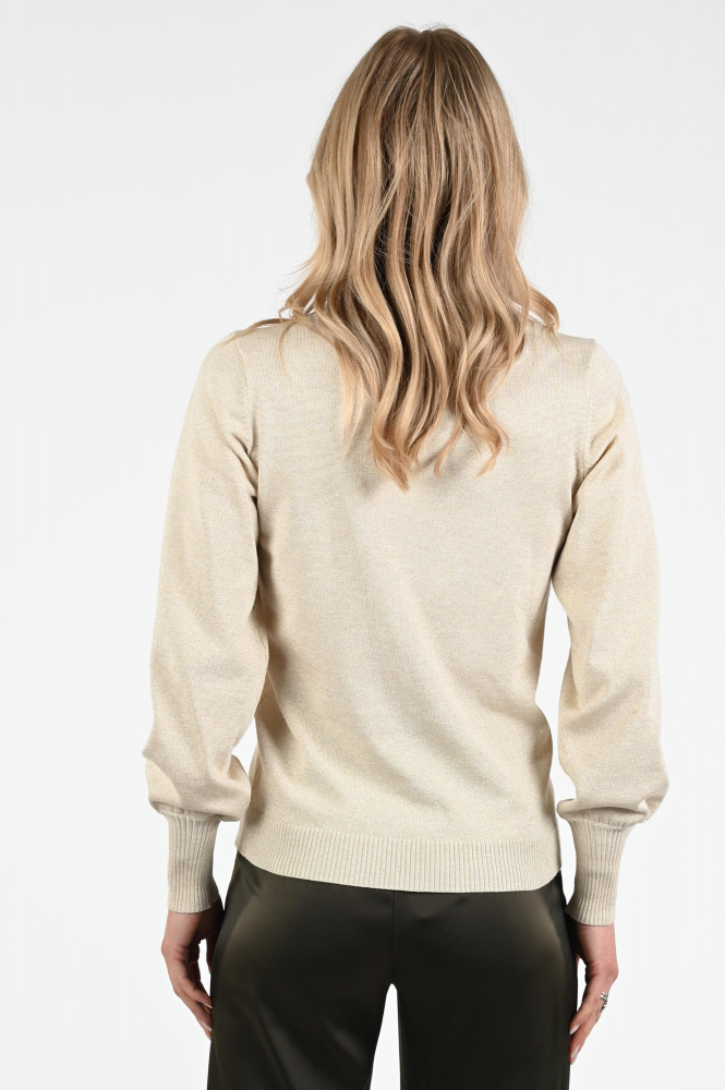 Geisha 54531-14 Trui turtle neck Beige