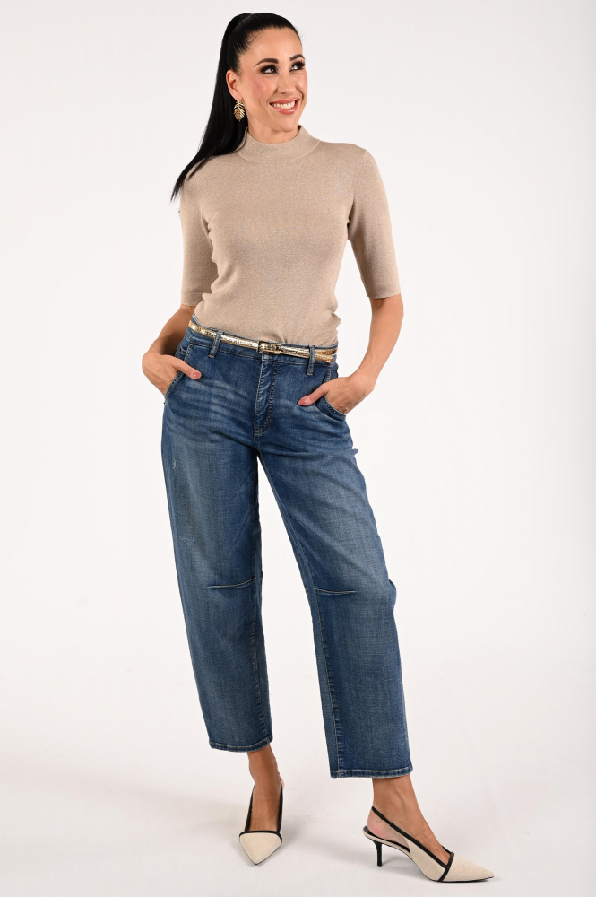 Emotions 225104 Trui turtle neck Bruin