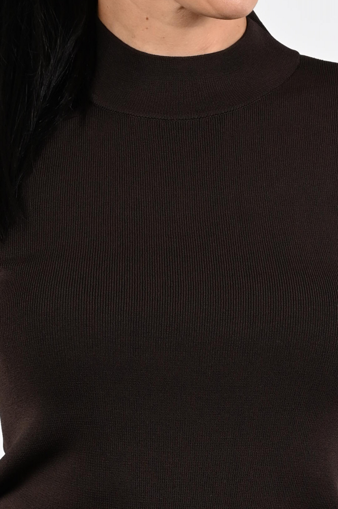 Emotions 225098 Trui turtle neck Bruin