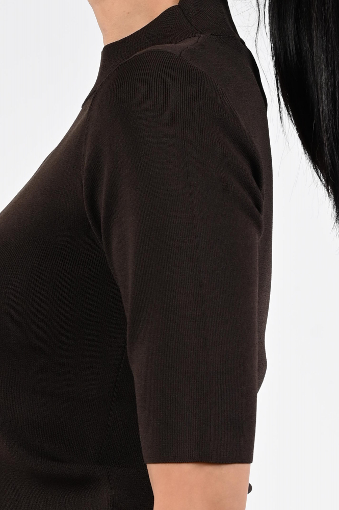 Emotions 225098 Trui turtle neck Bruin