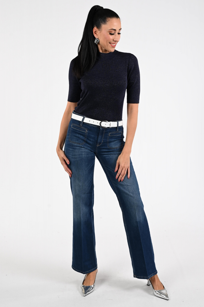 Emotions 225104 Trui turtle neck Blauw