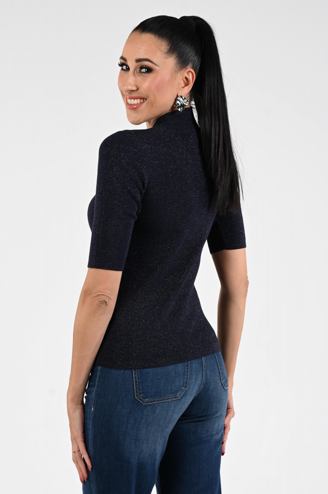 Emotions 225104 Trui turtle neck Blauw