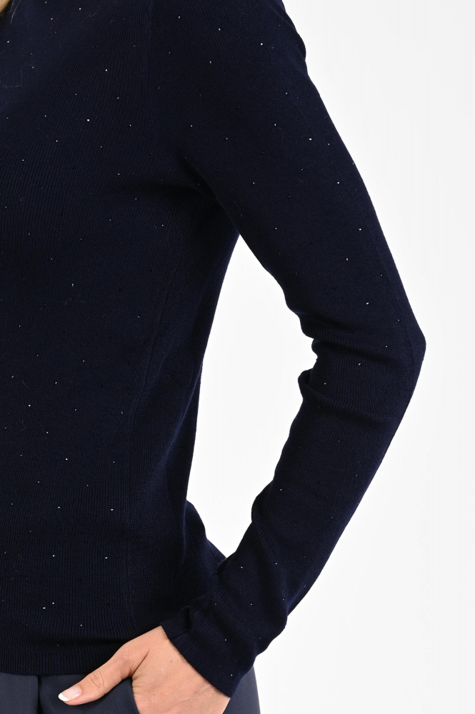 Aimée the label lennon Trui turtle neck Blauw