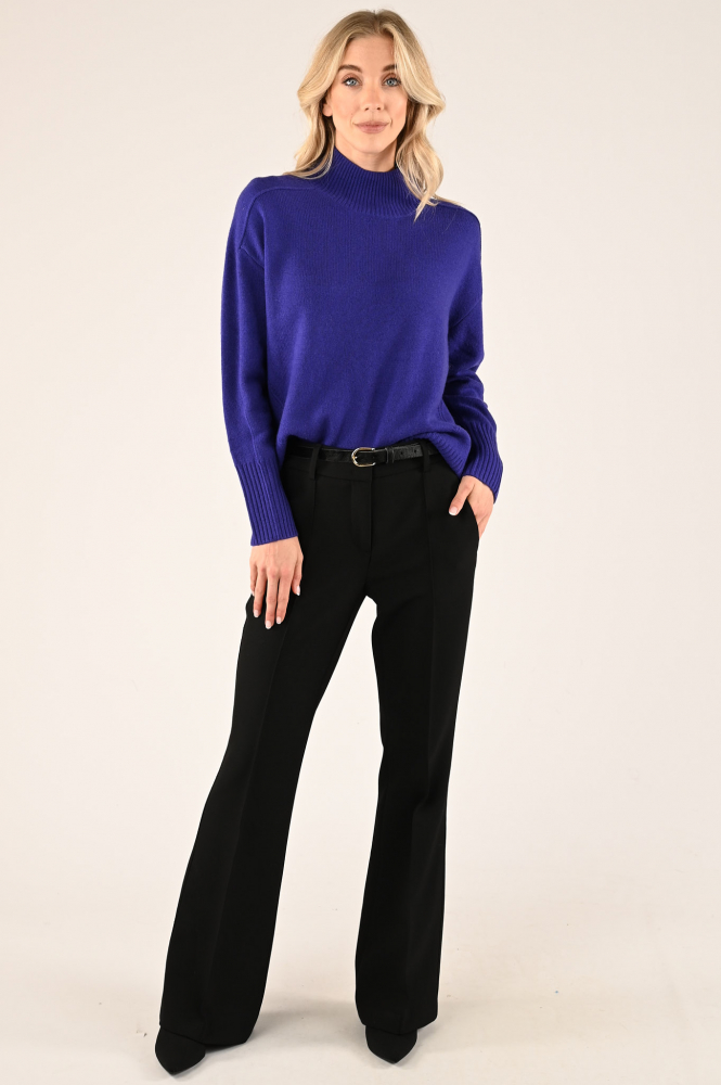 Marc Cain XS 41.51 M63 Trui turtle neck Paars