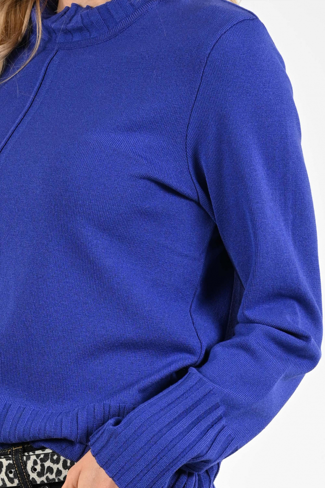 FABER 14608 Trui turtle neck Paars