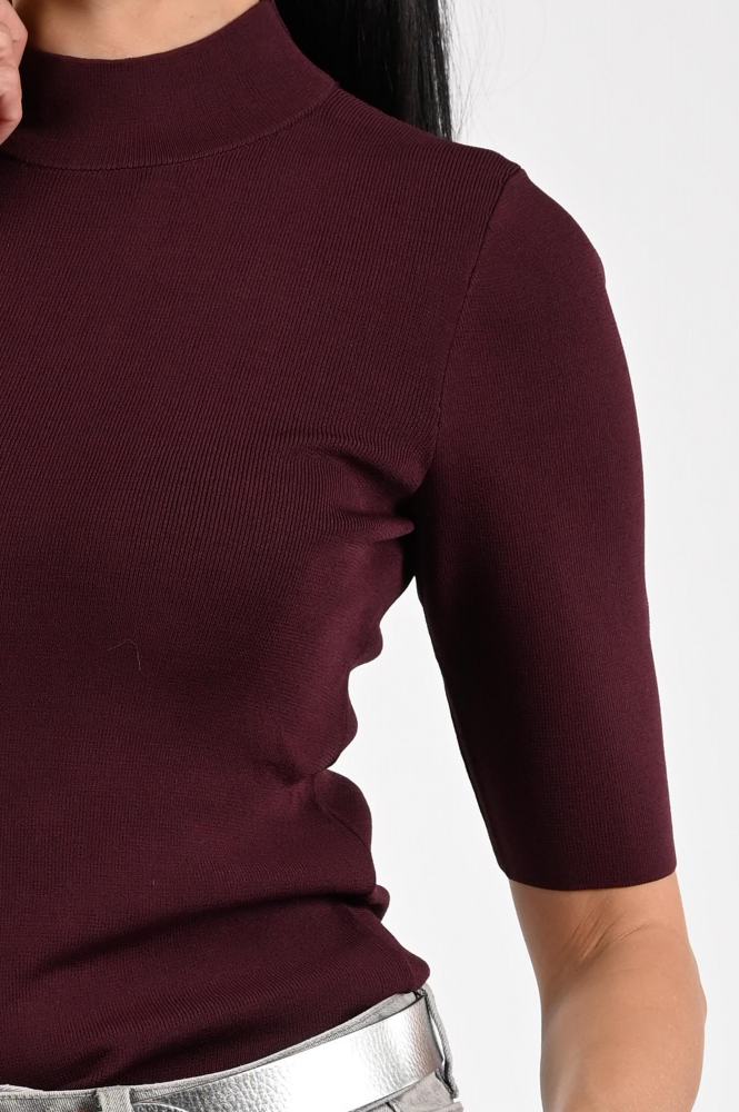 Emotions 225098 Trui turtle neck Rood