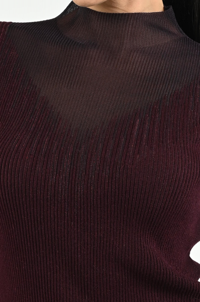 Caroline Biss 4253 Trui turtle neck Paars