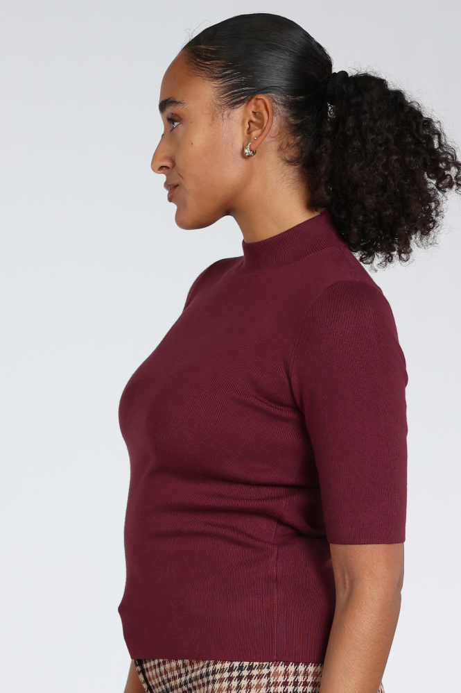 Emotions 226003 Trui turtle neck Rood
