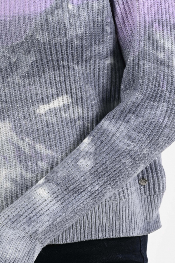 Monari 808370 Trui turtle neck Grijs