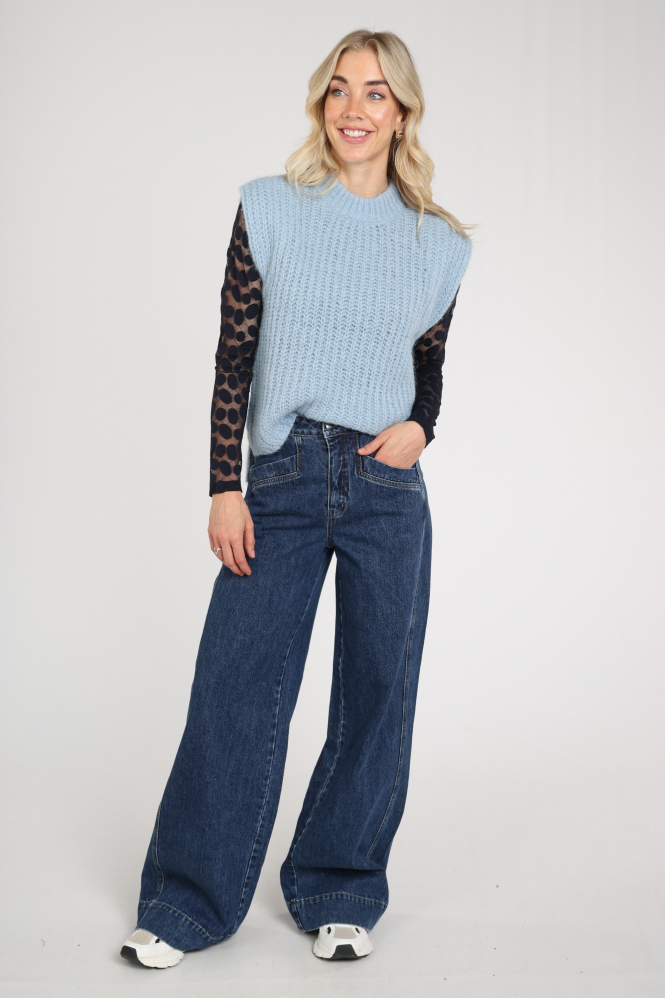 Co'couture 500319 Spencer Blauw
