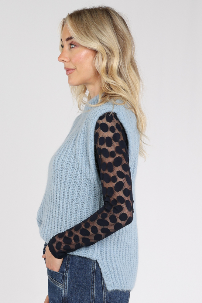 Co'couture 500319 Spencer Blauw