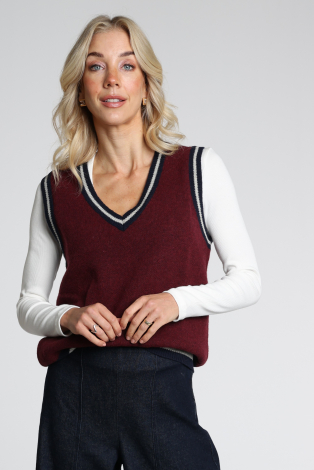 Aimée the label Mexico Knitted Rood