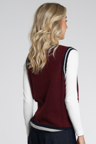 Aimée the label Mexico Knitted Rood
