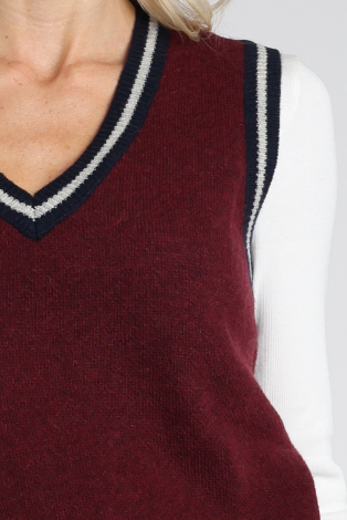 Aimée the label Mexico Knitted Rood