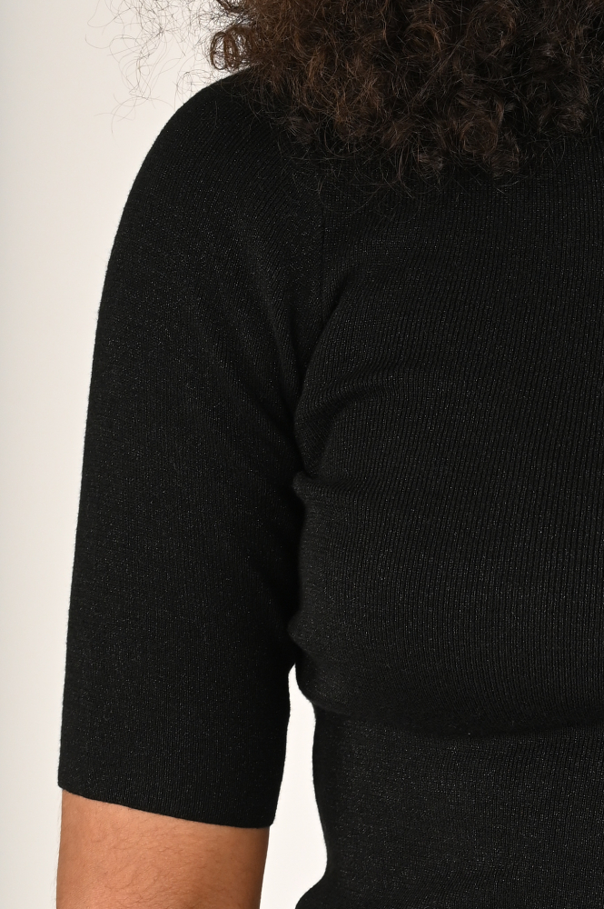 Emotions 224104 Pull korte mouw Zwart