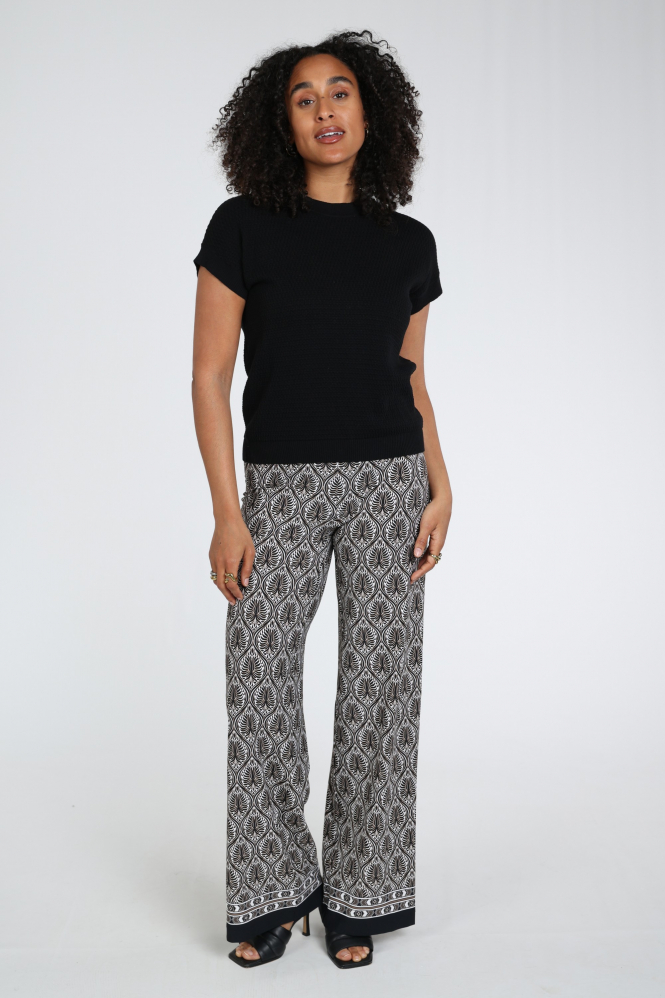 Emotions 126108 Pull korte mouw Zwart