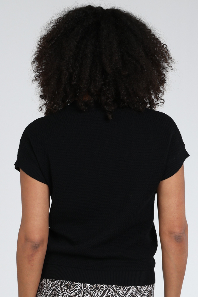 Emotions 126108 Pull korte mouw Zwart