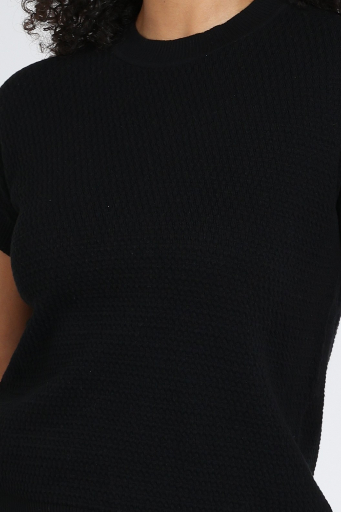 Emotions 126108 Pull korte mouw Zwart