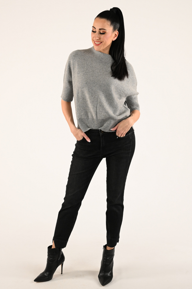 Emotions 235046 Pull korte mouw Grijs