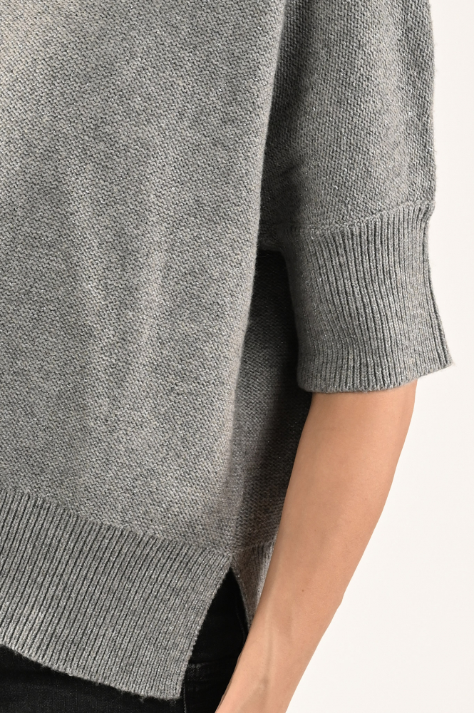 Emotions 235046 Pull korte mouw Grijs