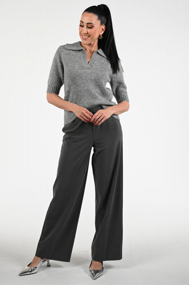 Geisha 54540-14 Pull korte mouw Grijs