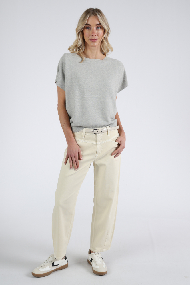 Emotions 126018 Pull korte mouw Grijs