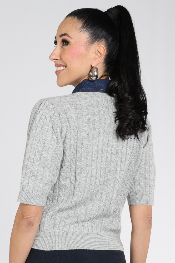 Emotions 226033 Pull korte mouw Grijs