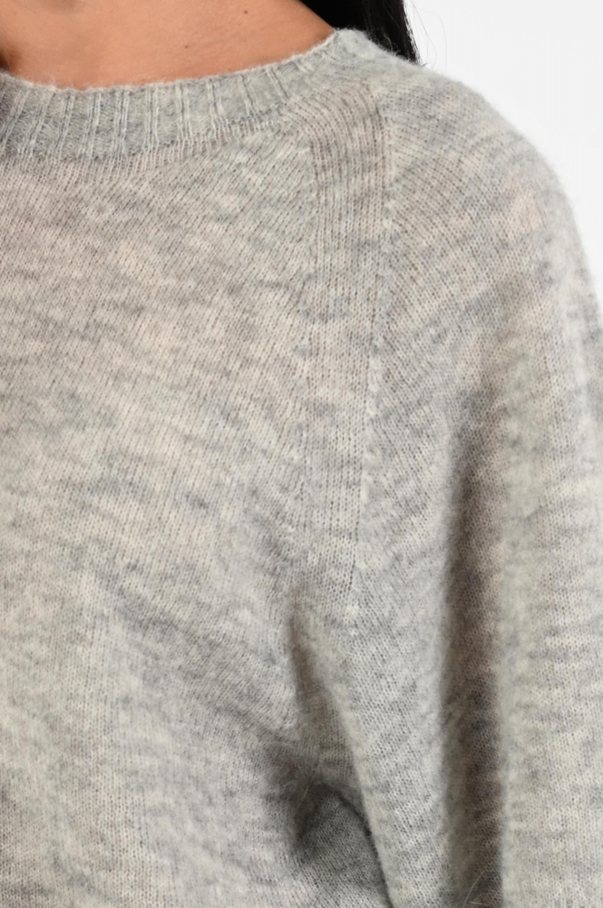 Marc Cain ZS 41.21 M01 Pull korte mouw Grijs
