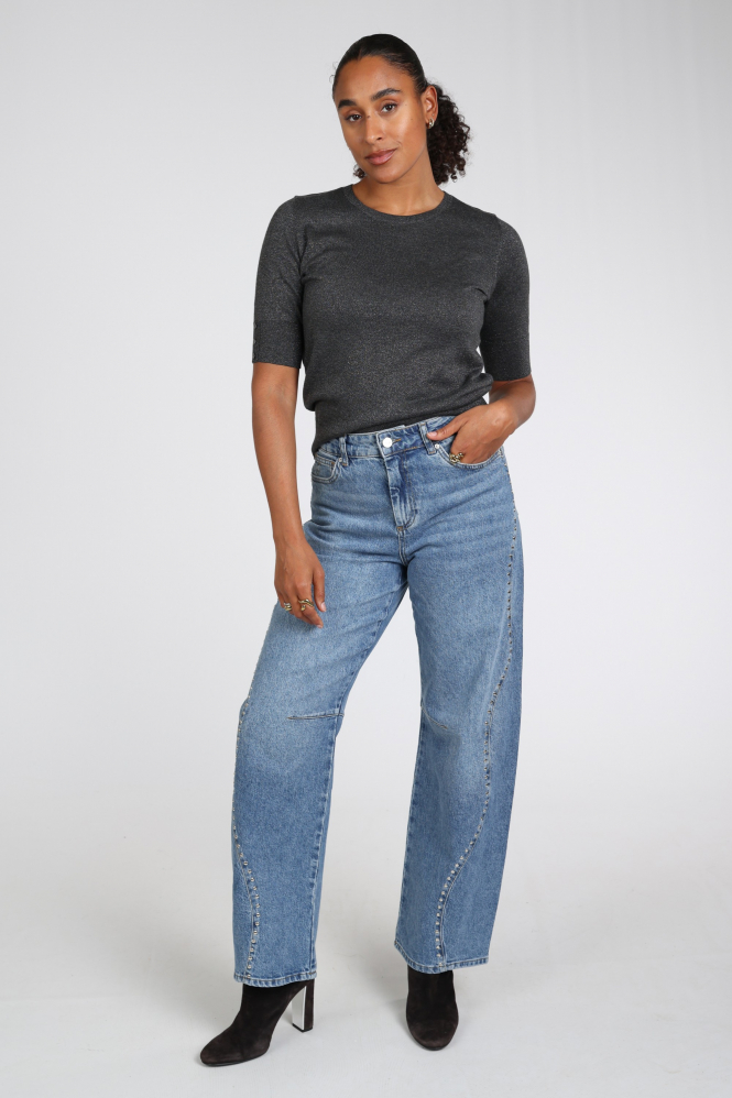 Emotions 226082 Pull korte mouw Grijs