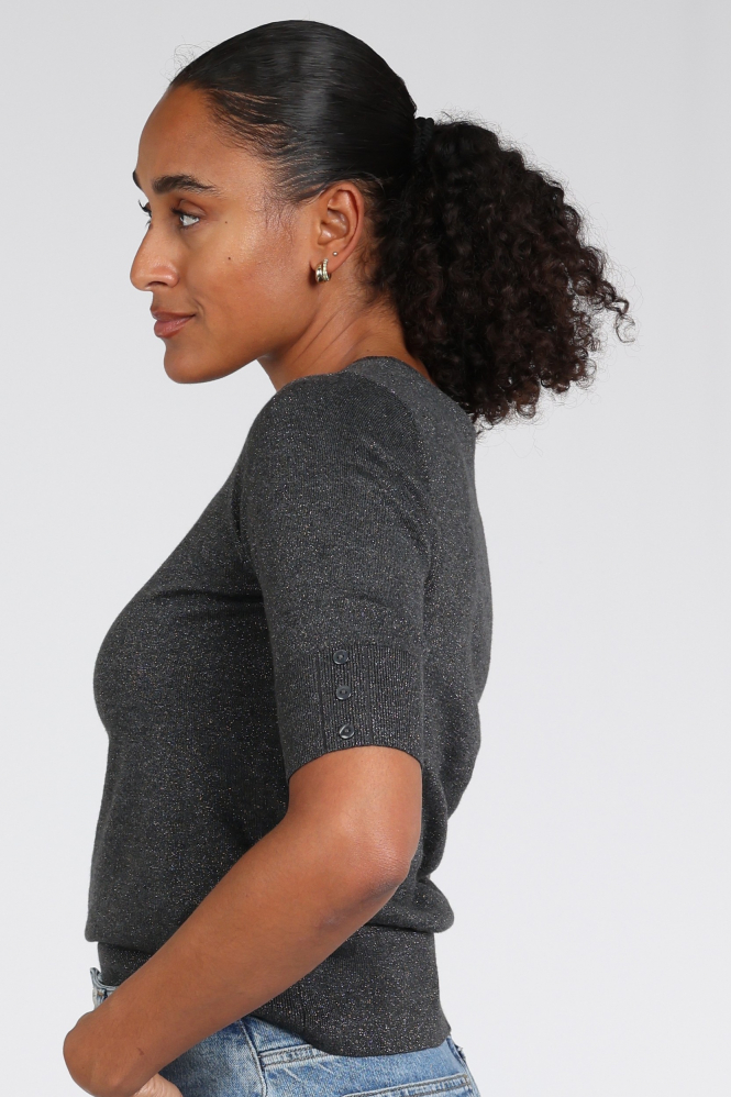 Emotions 226082 Pull korte mouw Grijs