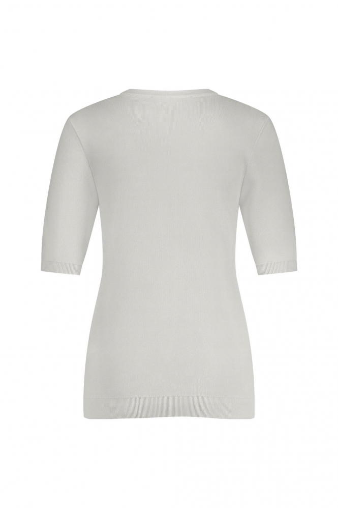 L.O.E.S. by Studio Anneloes Lana ssl solid pull Pull korte mouw Wit