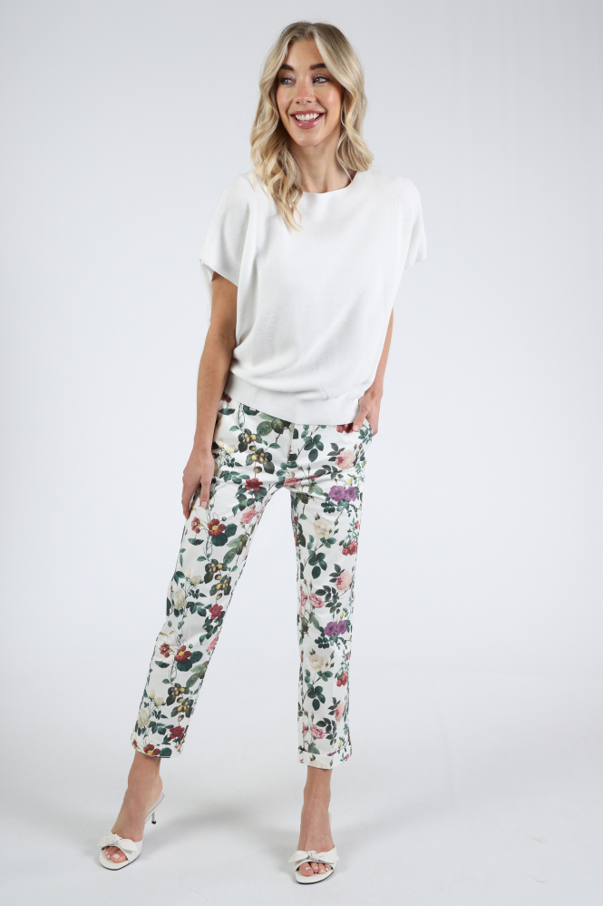 Emotions 126018 Pull korte mouw Wit