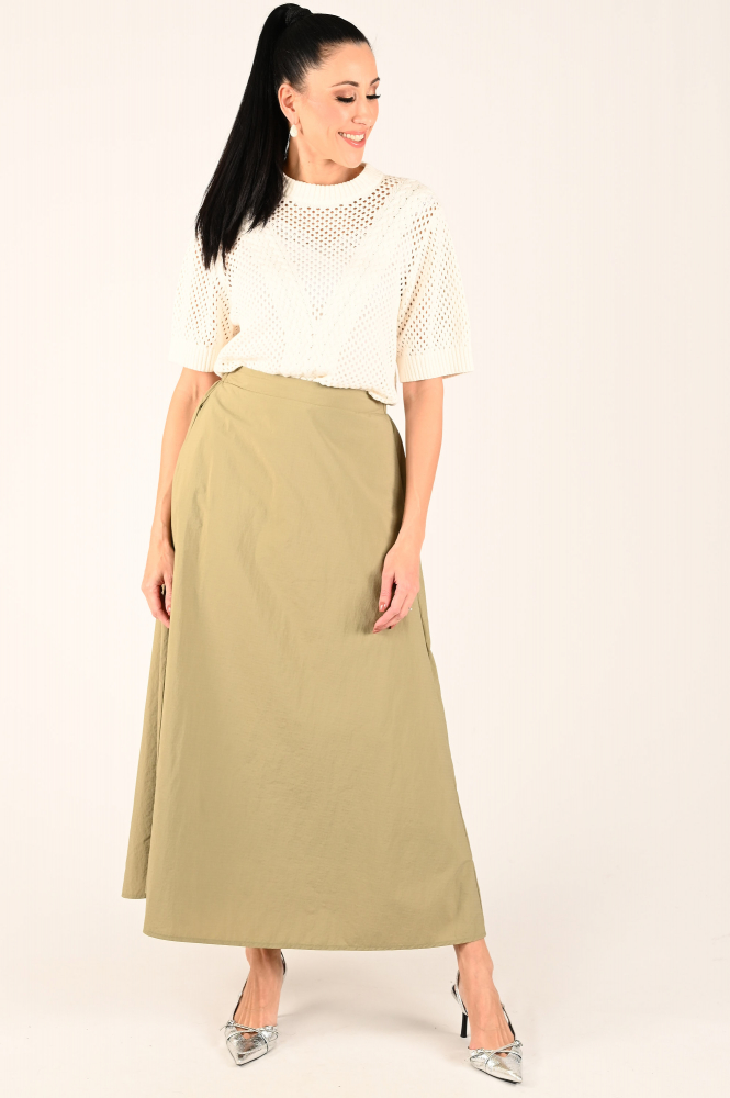 Aimée the label Kyara Pull korte mouw Wit