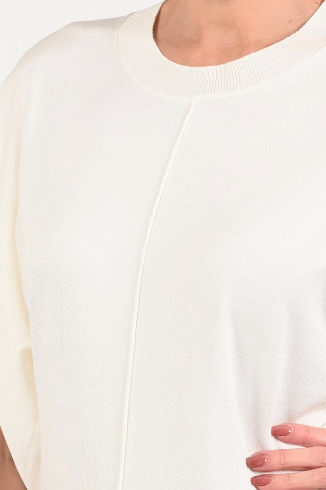 Smashed Lemon 25103 Pull korte mouw Wit