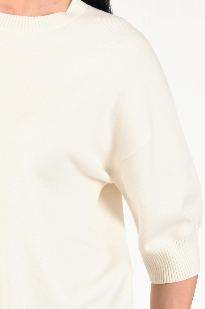 STUDIO AR by ARMA isidre Pull korte mouw Wit