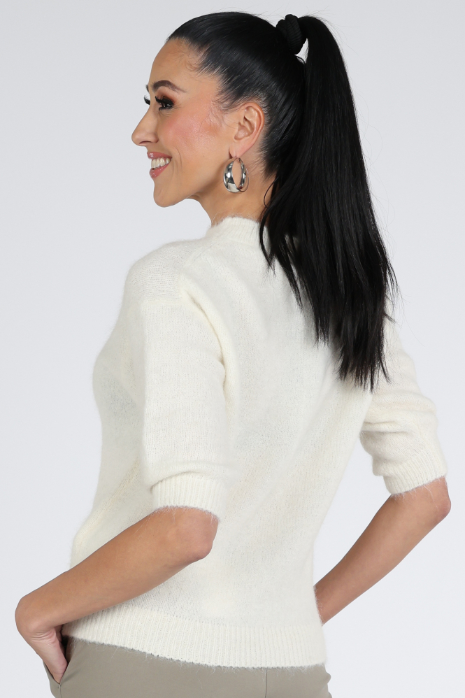 Beaumont BC85731261 Pull korte mouw Beige