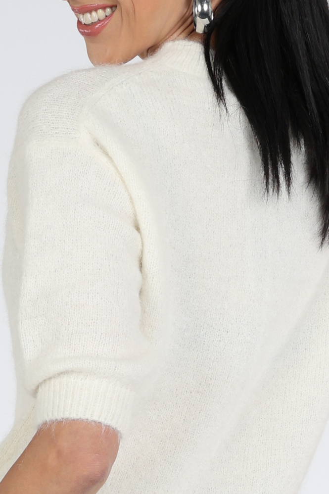 Beaumont BC85731261 Pull korte mouw Beige