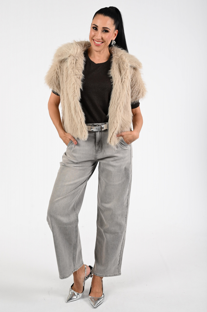 Emotions 225106 Pull korte mouw Bruin