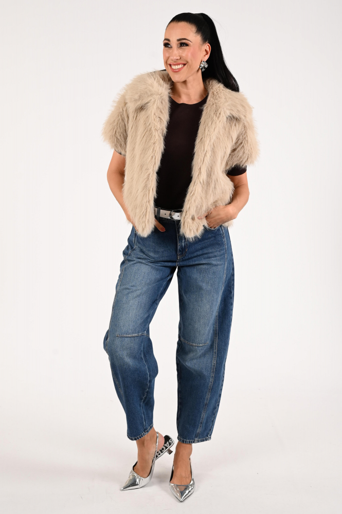 Emotions 225001 Pull korte mouw Bruin
