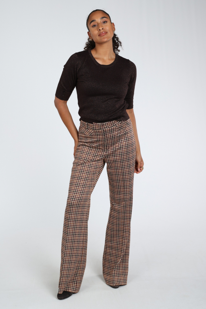Emotions 226082 Pull korte mouw Bruin