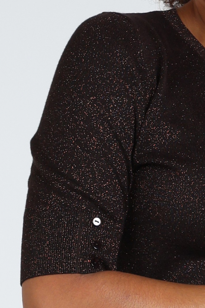 Emotions 226082 Pull korte mouw Bruin