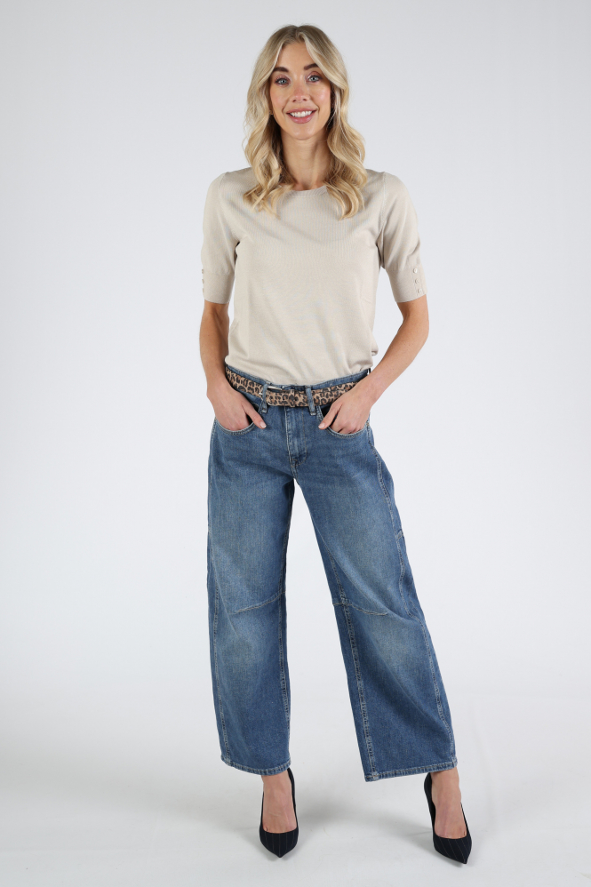 Emotions 126001 Pull korte mouw Beige